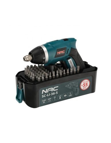 Akkumulátoros csavarozó NAC SC-LI-36-S