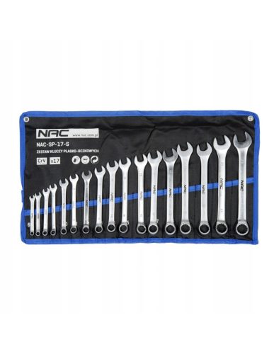 NAC villás-körkulcs készlet 6–22 mm, 12 darabos