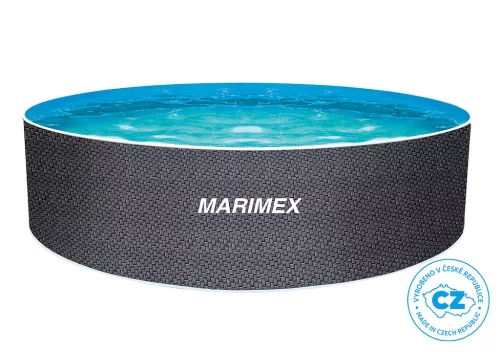 Marimex Orlando 3,05 x 0,91 m RATAN medence + szkimmer