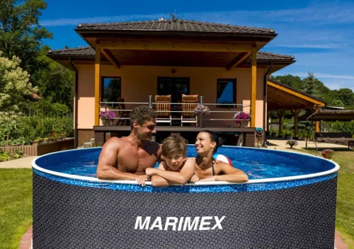 Marimex Orlando 3,05 x 0,91 m RATAN medence + szkimmer