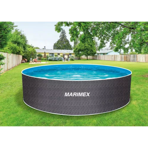 Marimex Orlando 3,05 x 0,91 m RATAN medence + szkimmer