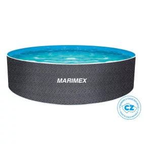 Marimex Orlando 3,66 x 0,91 m RATAN medence + szkimmer
