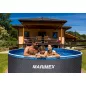 Marimex Orlando 3,66 x 1,07 m RATAN medence + szkimmer