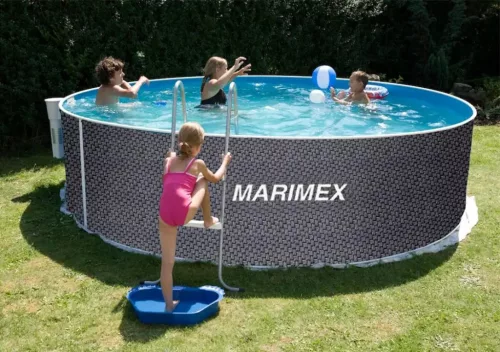 Marimex Orlando 3,66 x 1,07 m RATAN medence + szkimmer