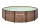 Marimex Florida medence 4,57 x 1,32 m szkimmerrel – TEAK minta