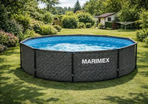 Marimex Florida medence 3,05x0,76 m tartozékok nélkül - RATTAN minta