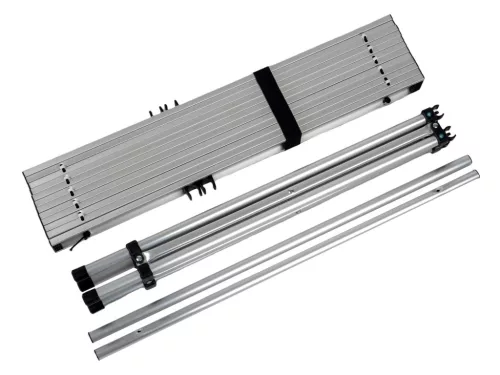 Acra C3S összecsukható kempingasztal alumínium 70 × 70 × 70 cm