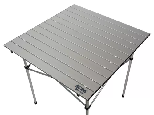 Acra C3S összecsukható kempingasztal alumínium 70 × 70 × 70 cm