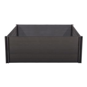 Magaságyás G21 Crop 183 x 183 x 80, WPC, Ébenfa