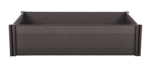 Magaságyás G21 Crop 183 x 143 x 80, WPC, ébenfa