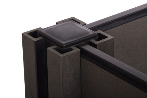 Magaságyás G21 Crop 143 x 68 x 80, WPC, ébenfa