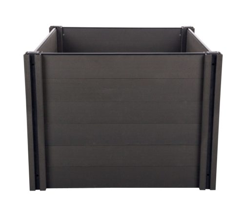 Magaságyás G21 Crop 106 x 106 x 80, WPC, Ébenfa