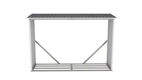 Tüzifa tároló G21 WOH 181 - 242 x 75 cm, antracit