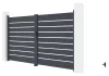 Kapu G21 Reno 350x176 cm kétszárnyú, antracit színű