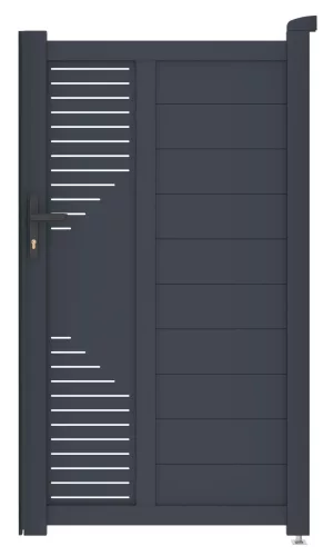 Kapu G21 Marion 100x173 cm BALOS, antracit