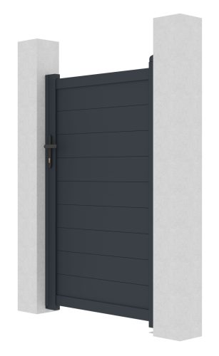 G21 Orlando kapu, 100 × 158 cm, balos kivitel, antracit színben