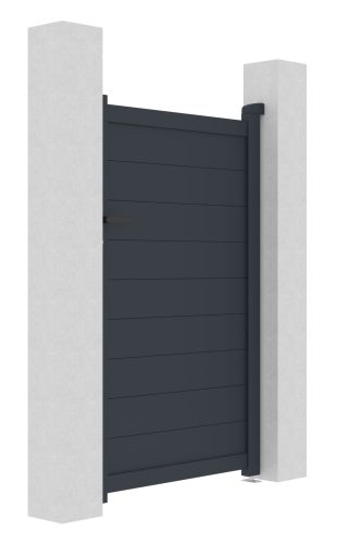 G21 Orlando kapu, 100 × 158 cm, balos kivitel, antracit színben