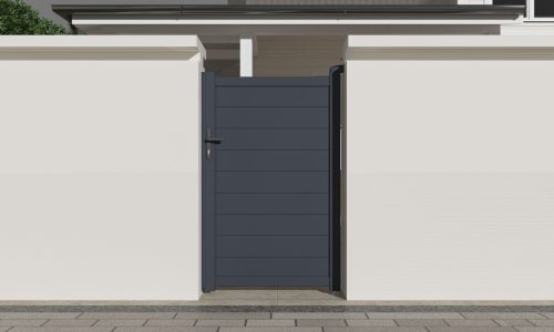 G21 Orlando kapu, 100 × 158 cm, balos kivitel, antracit színben