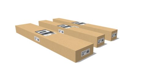 G21 Orlando 350x158 cm-es kétszárnyú kapu, antracit színben