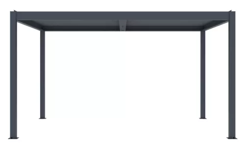 Bioklimatikus pergola G21 Austin 4x3 m, antracit, alumínium