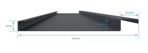 Bioklimatikus pergola G21 Austin 4x3 m, antracit, alumínium