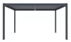 Bioklimatikus pergola G21 Austin 4x4 m, antracit színű alumínium