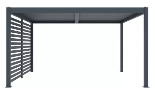 G21 fix lamellás oldalfal 3,7x2,2 m pergola Austinhoz