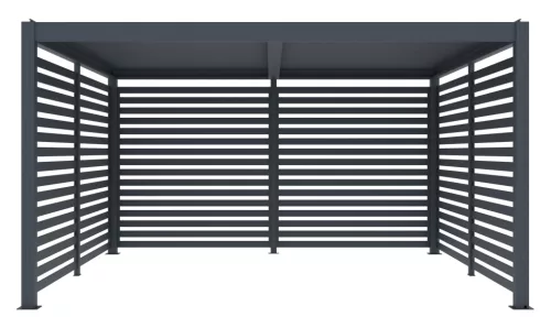 G21 fix lamellás oldalfal 3,7x2,2 m pergola Austinhoz