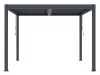 G21 Austin Premium 3x3 m bioklimatikus pergola, antracit alumínium
