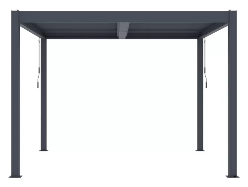 G21 Austin Premium 3x3 m bioklimatikus pergola, antracit alumínium