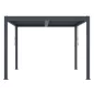   G21 Austin Premium 3x3 m bioklimatikus pergola, antracit alumínium