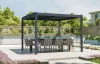 G21 Austin Premium 3x3 m bioklimatikus pergola, antracit alumínium
