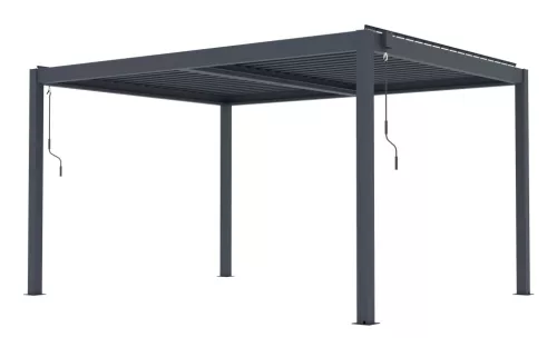 G21 Austin Premium 4x3 m bioklimatikus pergola, antracit alumínium