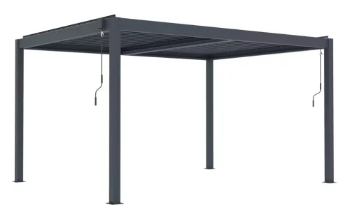 G21 Austin Premium 4x3 m bioklimatikus pergola, antracit alumínium