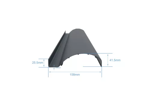 G21 Austin Premium 4x3 m bioklimatikus pergola, antracit alumínium