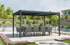 G21 Austin Premium 4x3 m bioklimatikus pergola, antracit alumínium