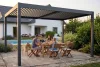 G21 Austin Premium 4x3 m bioklimatikus pergola, antracit alumínium