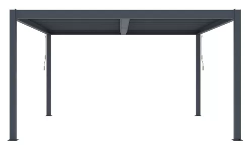 G21 Austin Premium 4x4 m bioklimatikus pergola, antracit alumínium
