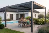 G21 Austin Premium 4x4 m bioklimatikus pergola, antracit alumínium
