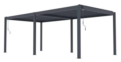 G21 Austin 6x3 m bioklimatikus pergola, antracit alumínium