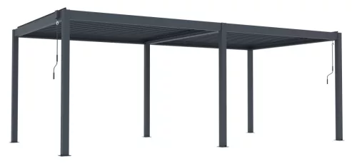 G21 Austin 6x3 m bioklimatikus pergola, antracit alumínium