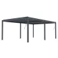 G21 Austin 6x4 m bioklimatikus pergola, antracit alumínium