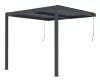 G21 Trenton 3x3 m bioklimatikus pergola, antracit alumínium