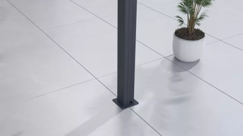 G21 Trenton 3x3 m bioklimatikus pergola, antracit alumínium