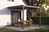 G21 Trenton 3x3 m bioklimatikus pergola, antracit alumínium