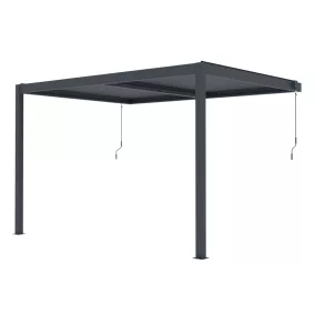 G21 Trenton 4x3 m bioklimatikus pergola, antracit alumínium
