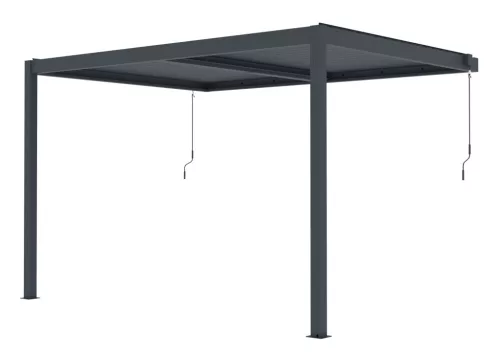 G21 Trenton 4x3 m bioklimatikus pergola, antracit alumínium