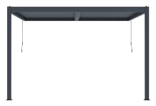 G21 Trenton 4x3 m bioklimatikus pergola, antracit alumínium