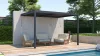 G21 Trenton 4x3 m bioklimatikus pergola, antracit alumínium