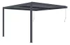 G21 Trenton 4x4 m bioklimatikus pergola, antracit alumínium